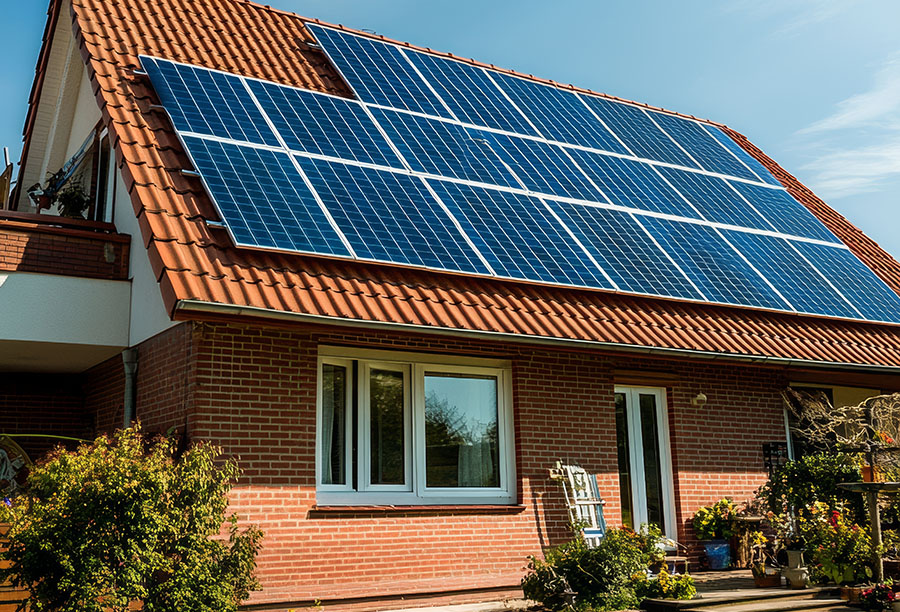 Solar Panel Cleaning by Refresh Carpets Wigan