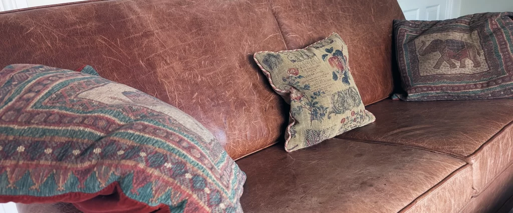 Certified Leather Cleaning and Restoration by Refresh Carpets and Upholstery Cleaning Wigan